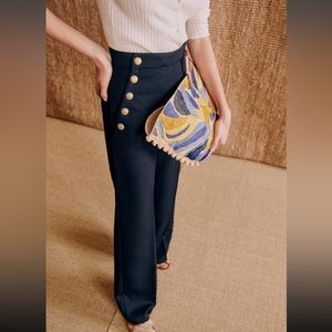 Sezane PANTALON MARINO MARINE
5221PANO308